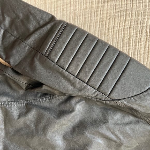 Blank NYC Black Faux Leather Moto Jacket - Picture 6 of 7